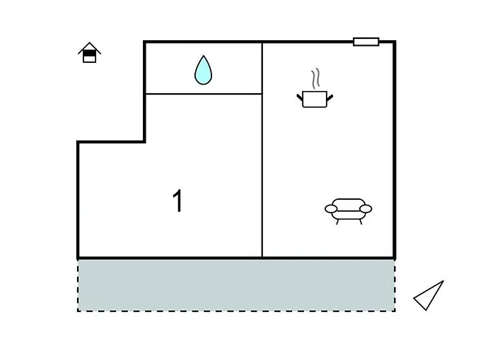 Апартаменты 1 Bedroom Stunning In *